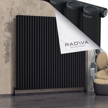 Radiva - Mati Radiateur En Aluminium 1800x2216 Noir
