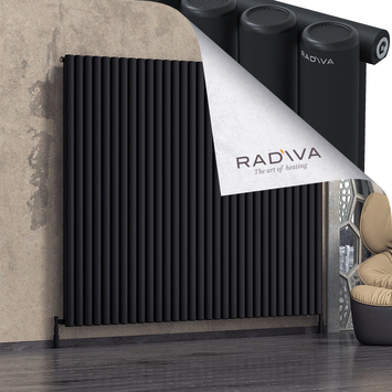 Radiva - Mati Radiateur En Aluminium 1800x2290 Noir