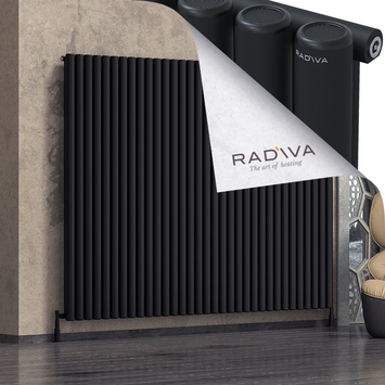 Radiva - Mati Radiateur En Aluminium 1800x2438 Noir