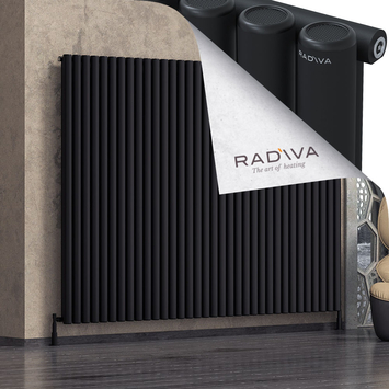 Radiva - Mati Radiateur En Aluminium 1800x2512 Noir
