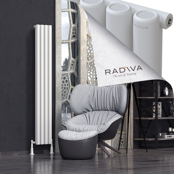 Radiva - Mati Radiateur En Aluminium 1800x292 Blanc