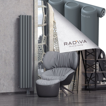 Mati Radiateur En Aluminium 1800x366 Anthracite - Thumbnail