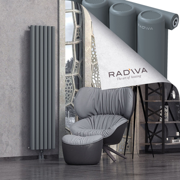 Mati Radiateur En Aluminium 1800x440 Anthracite - Thumbnail