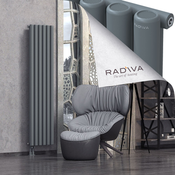 Mati Radiateur En Aluminium 1800x440 Anthracite - Thumbnail