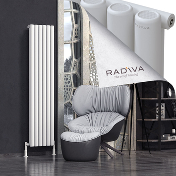 Mati Radiateur En Aluminium 1800x440 Blanc - Thumbnail