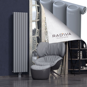 Mati Radiateur En Aluminium 1800x514 Gris - Thumbnail