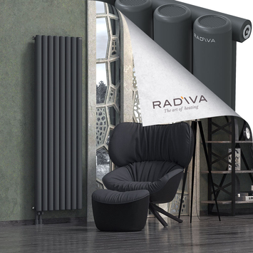 Mati Radiateur En Aluminium 1800x588 Anthracite Foncé - Thumbnail