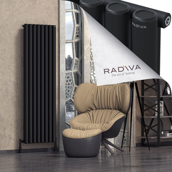 Radiva - Mati Radiateur En Aluminium 1800x588 Noir