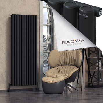 Radiva - Mati Radiateur En Aluminium 1800x810 Noir