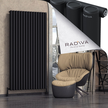 Radiva - Mati Radiateur En Aluminium 1900x1106 Noir