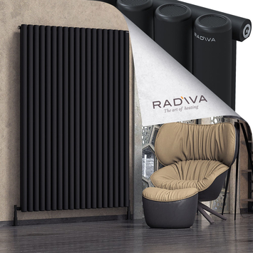 Radiva - Mati Radiateur En Aluminium 1900x1402 Noir