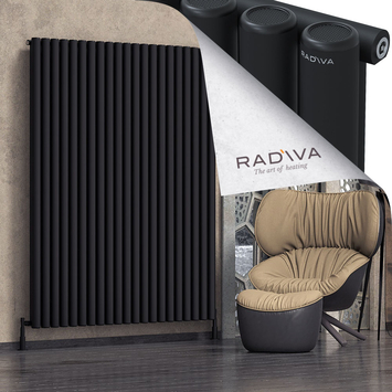 Radiva - Mati Radiateur En Aluminium 1900x1550 Noir