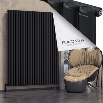 Radiva - Mati Radiateur En Aluminium 1900x1624 Noir