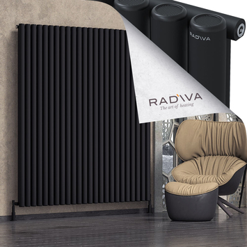 Radiva - Mati Radiateur En Aluminium 1900x1772 Noir