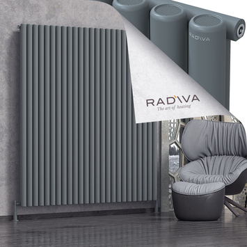 Radiva - Mati Radiateur En Aluminium 1900x1846 Anthracite