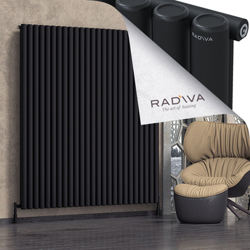 Radiva - Mati Radiateur En Aluminium 1900x1846 Noir