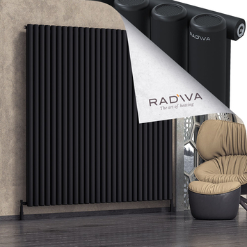 Radiva - Mati Radiateur En Aluminium 1900x1994 Noir