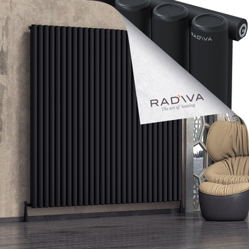 Radiva - Mati Radiateur En Aluminium 1900x2068 Noir