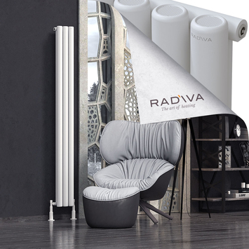 Radiva - Mati Radiateur En Aluminium 1900x218 Blanc