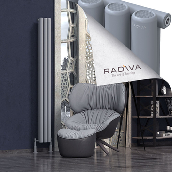 Radiva - Mati Radiateur En Aluminium 1900x218 Gris