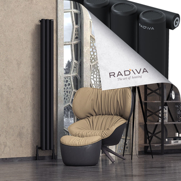Radiva - Mati Radiateur En Aluminium 1900x218 Noir