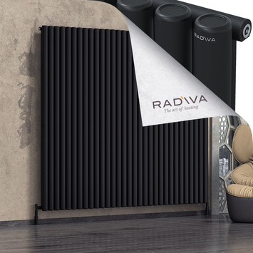 Radiva - Mati Radiateur En Aluminium 1900x2290 Noir