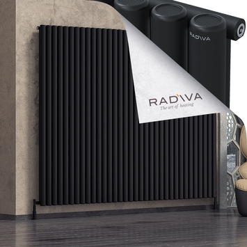Radiva - Mati Radiateur En Aluminium 1900x2512 Noir
