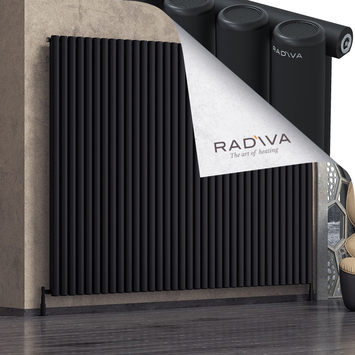 Radiva - Mati Radiateur En Aluminium 1900x2586 Noir