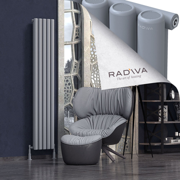 Radiva - Mati Radiateur En Aluminium 1900x366 Gris