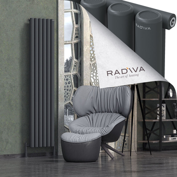 Radiva - Mati Radiateur En Aluminium 1900x440 Anthracite Foncé