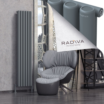 Radiva - Mati Radiateur En Aluminium 1900x440 Anthracite