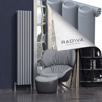 Radiva - Mati Radiateur En Aluminium 1900x440 Gris
