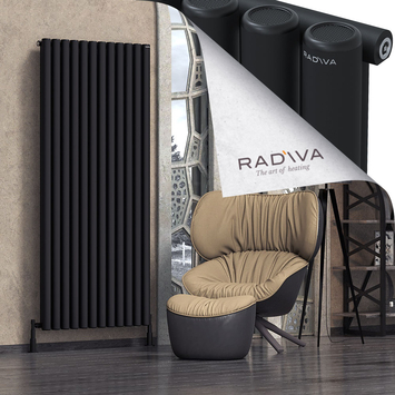 Radiva - Mati Radiateur En Aluminium 1900x884 Noir
