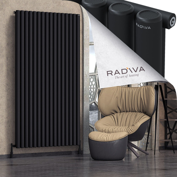 Radiva - Mati Radiateur En Aluminium 2000x1180 Noir