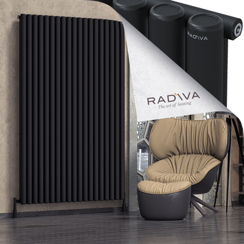 Radiva - Mati Radiateur En Aluminium 2000x1402 Noir