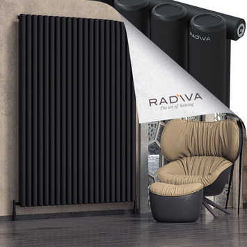 Radiva - Mati Radiateur En Aluminium 2000x1550 Noir