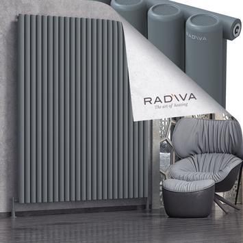 Radiva - Mati Radiateur En Aluminium 2000x1772 Anthracite