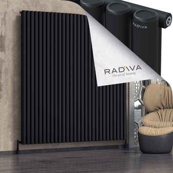 Radiva - Mati Radiateur En Aluminium 2000x2068 Noir