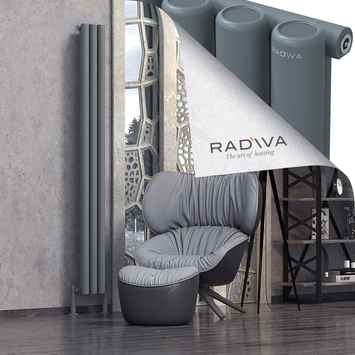 Radiva - Mati Radiateur En Aluminium 2000x218 Anthracite