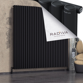 Radiva - Mati Radiateur En Aluminium 2000x2290 Noir