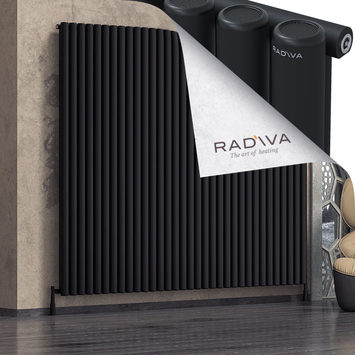 Radiva - Mati Radiateur En Aluminium 2000x2438 Noir