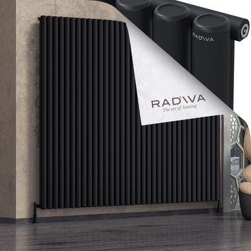 Radiva - Mati Radiateur En Aluminium 2000x2512 Noir