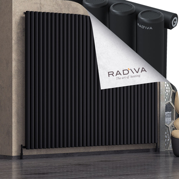 Radiva - Mati Radiateur En Aluminium 2000x2586 Noir