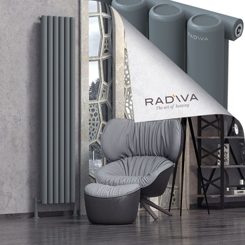 Radiva - Mati Radiateur En Aluminium 2000x440 Anthracite