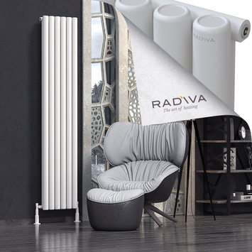 Radiva - Mati Radiateur En Aluminium 2000x440 Blanc