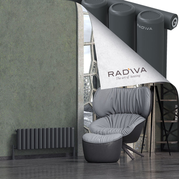Radiva - Mati Radiateur En Aluminium 300x1032 Anthracite Foncé
