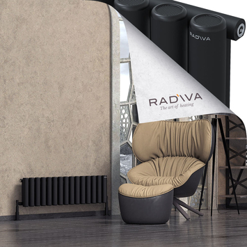 Radiva - Mati Radiateur En Aluminium 300x1106 Noir