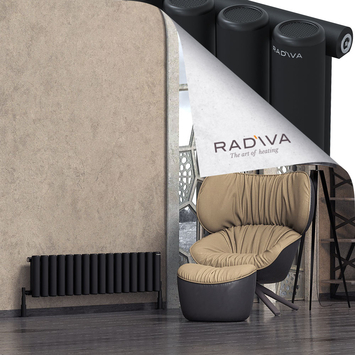 Radiva - Mati Radiateur En Aluminium 300x1180 Noir