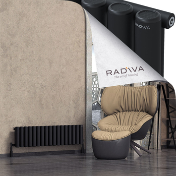 Radiva - Mati Radiateur En Aluminium 300x1254 Noir