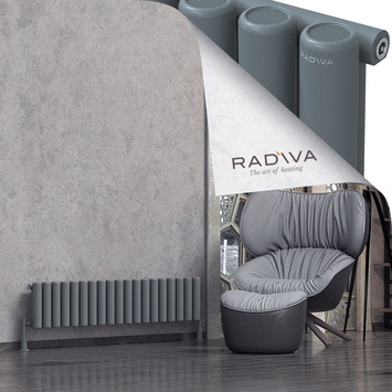 Radiva - Mati Radiateur En Aluminium 300x1402 Anthracite
